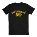 MOTÖRHEAD 50TH ANNIVERSARY GOLD LOGO TEE