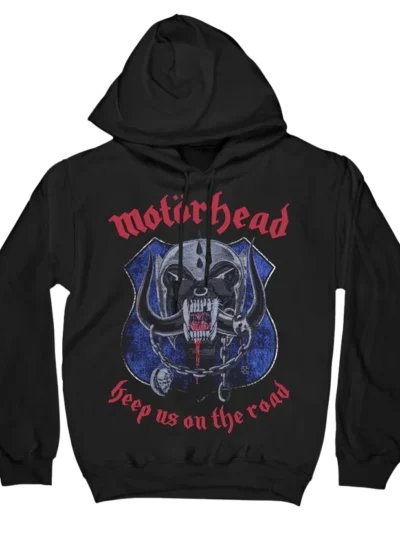 MOTÖRHEAD KEEP US ON THE ROAD HOODIE